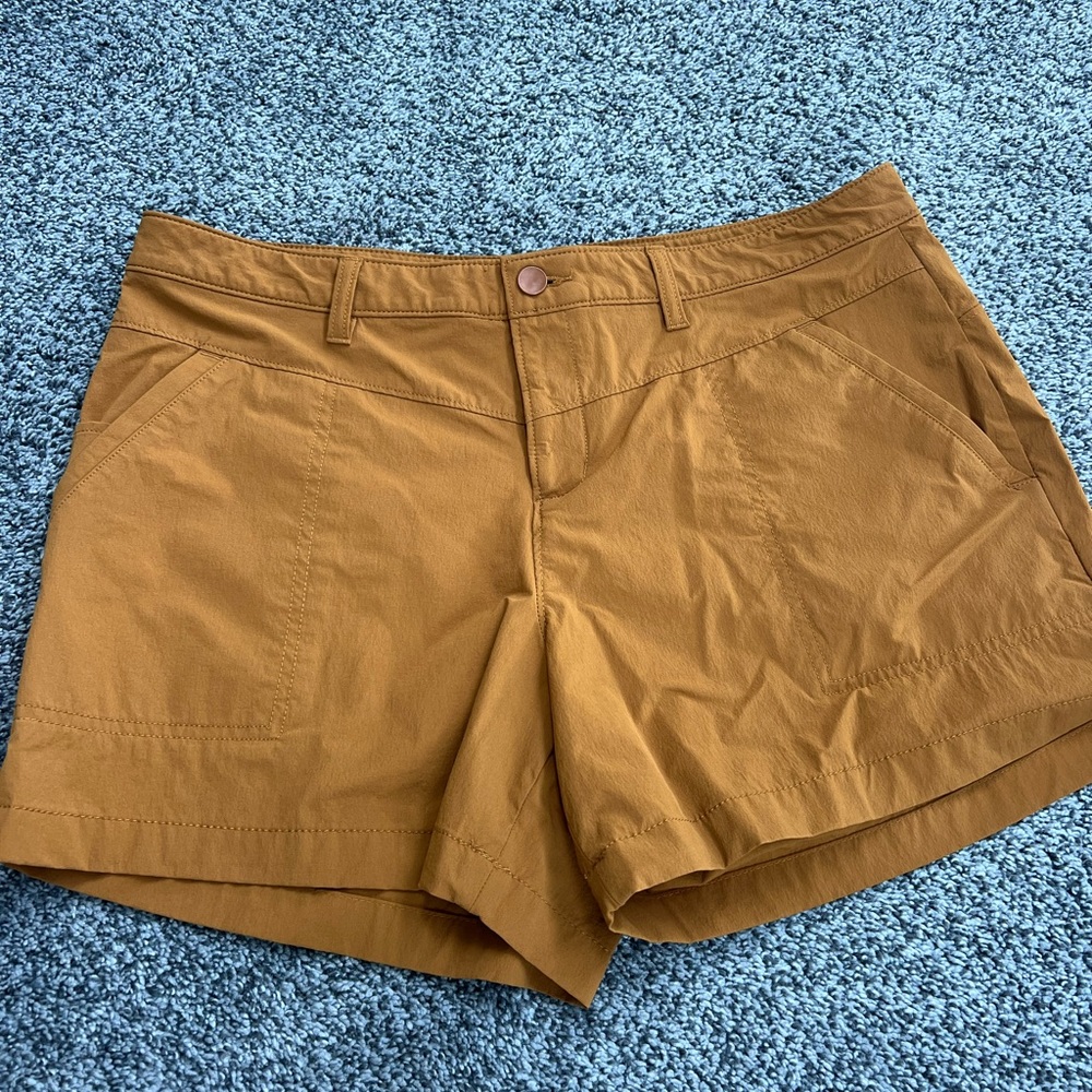 Alpine Mustard Yellow Alpine Hiking Shorts 14